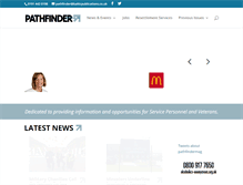 Tablet Screenshot of pathfinderinternational.co.uk